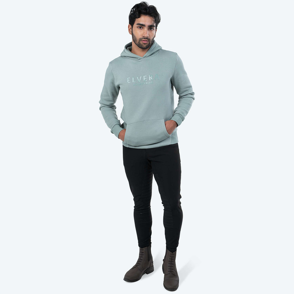 Elvera Equestrian Felpa con cappuccio EEUnity Green Meleu