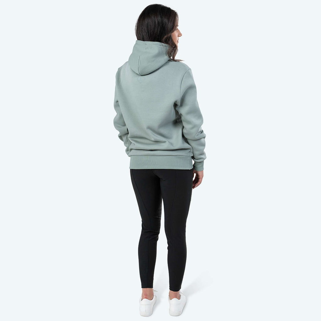 Elvera Equestrian Felpa con cappuccio EEUnity Green Meleu