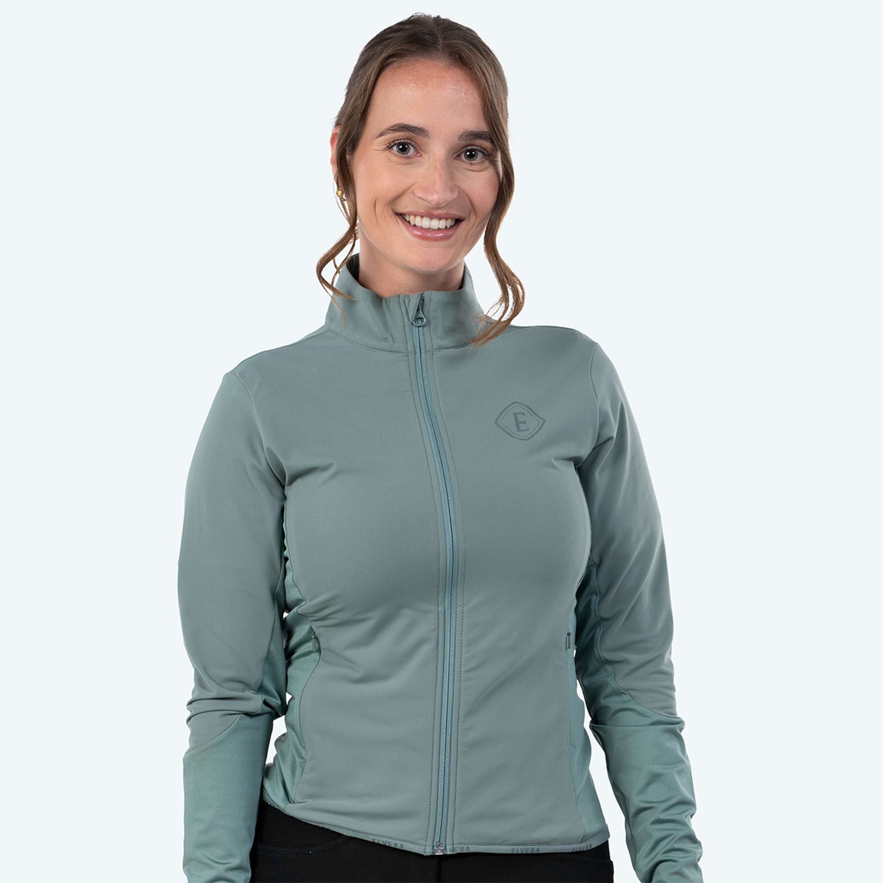 Elvera Equestrian Gilet da Allenamento EEAveline Stormy Green
