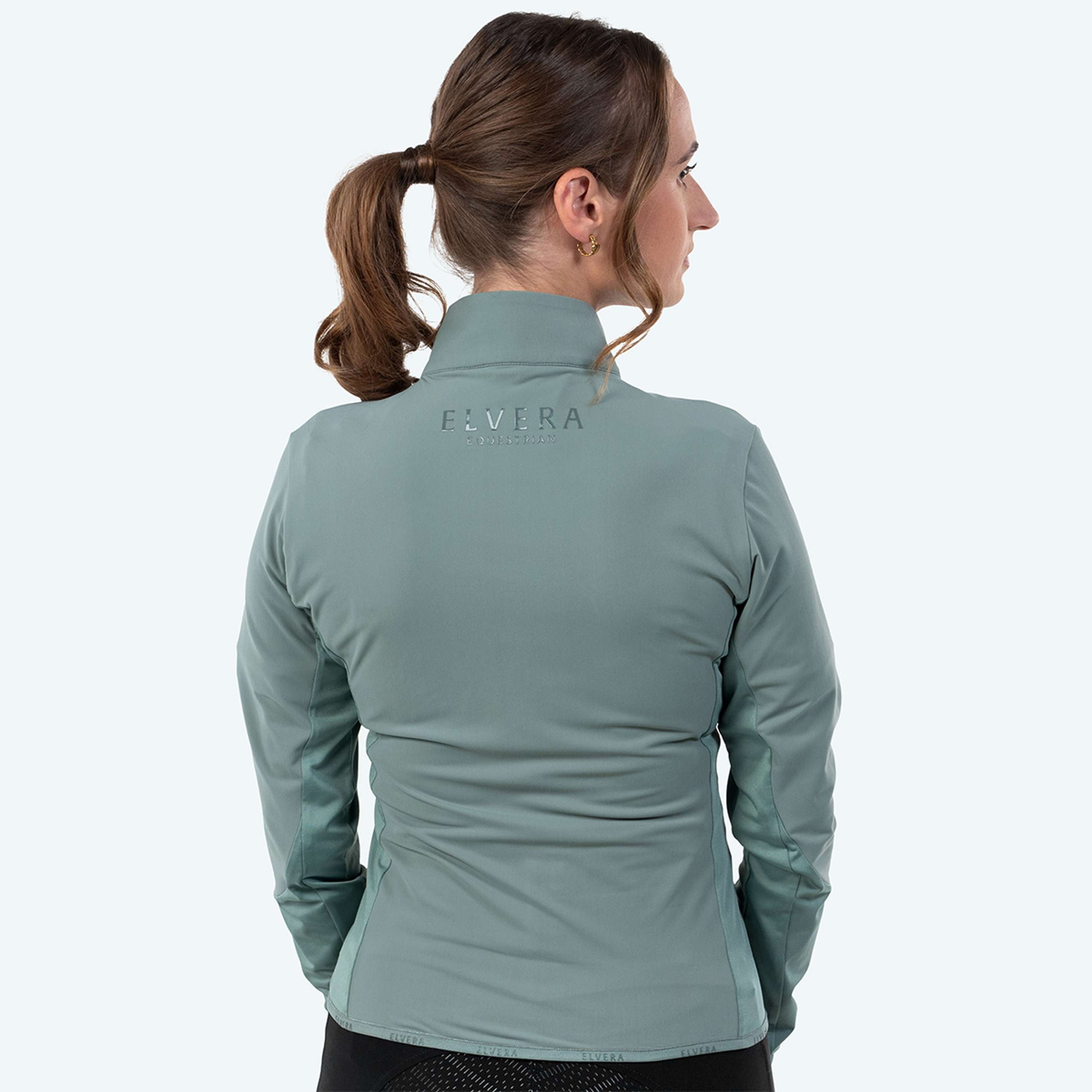 Elvera Equestrian Gilet da Allenamento EEAveline Stormy Green