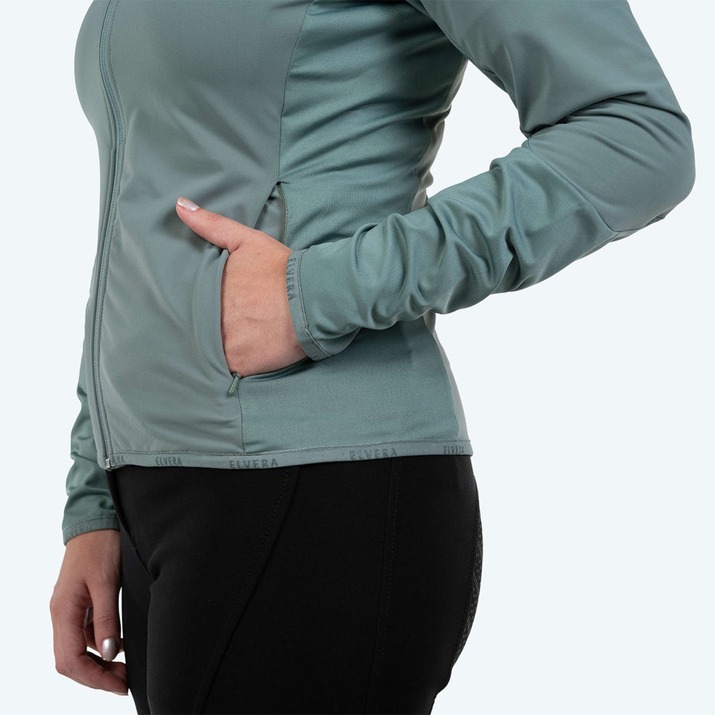 Elvera Equestrian Gilet da Allenamento EEAveline Stormy Green
