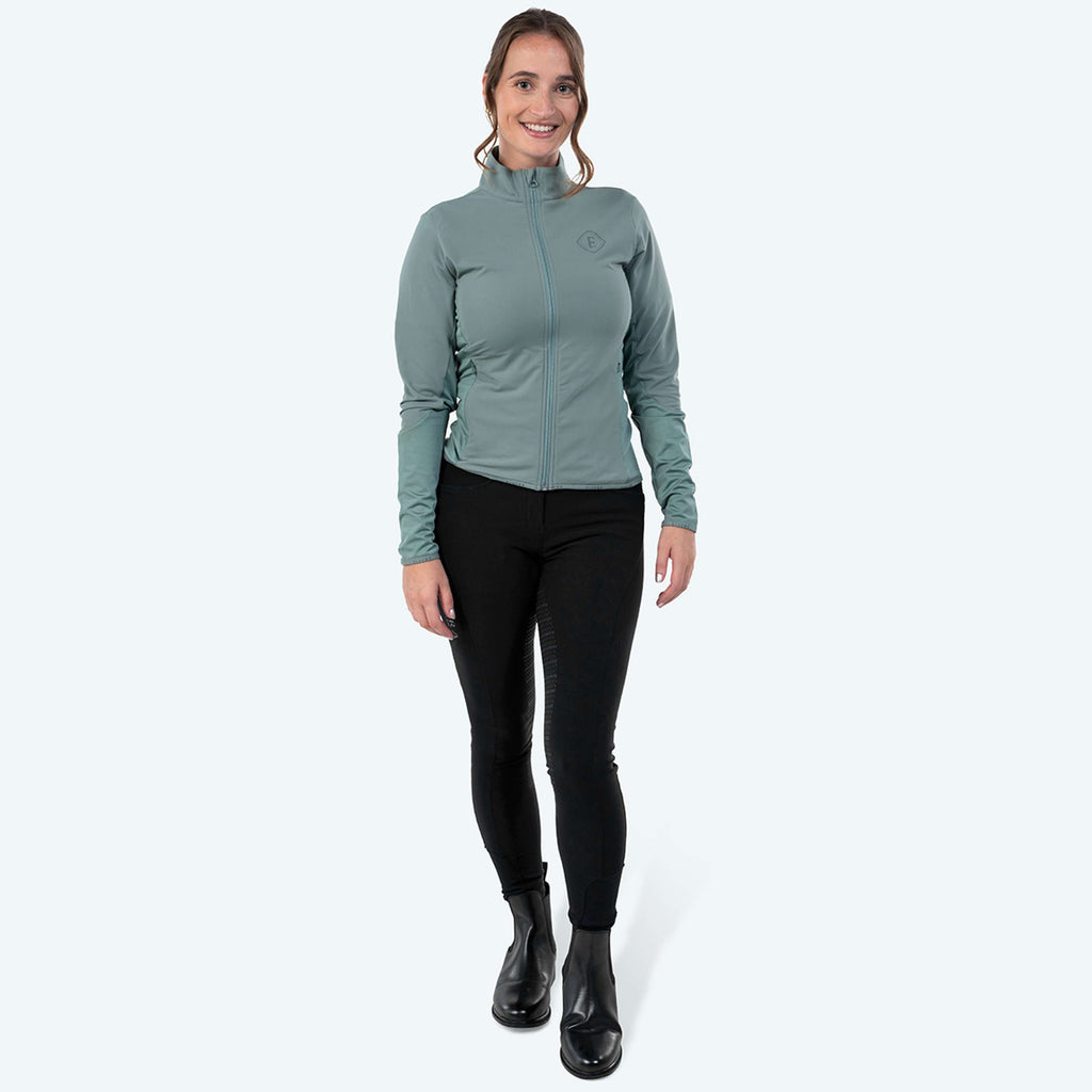 Elvera Equestrian Gilet da Allenamento EEAveline Stormy Green