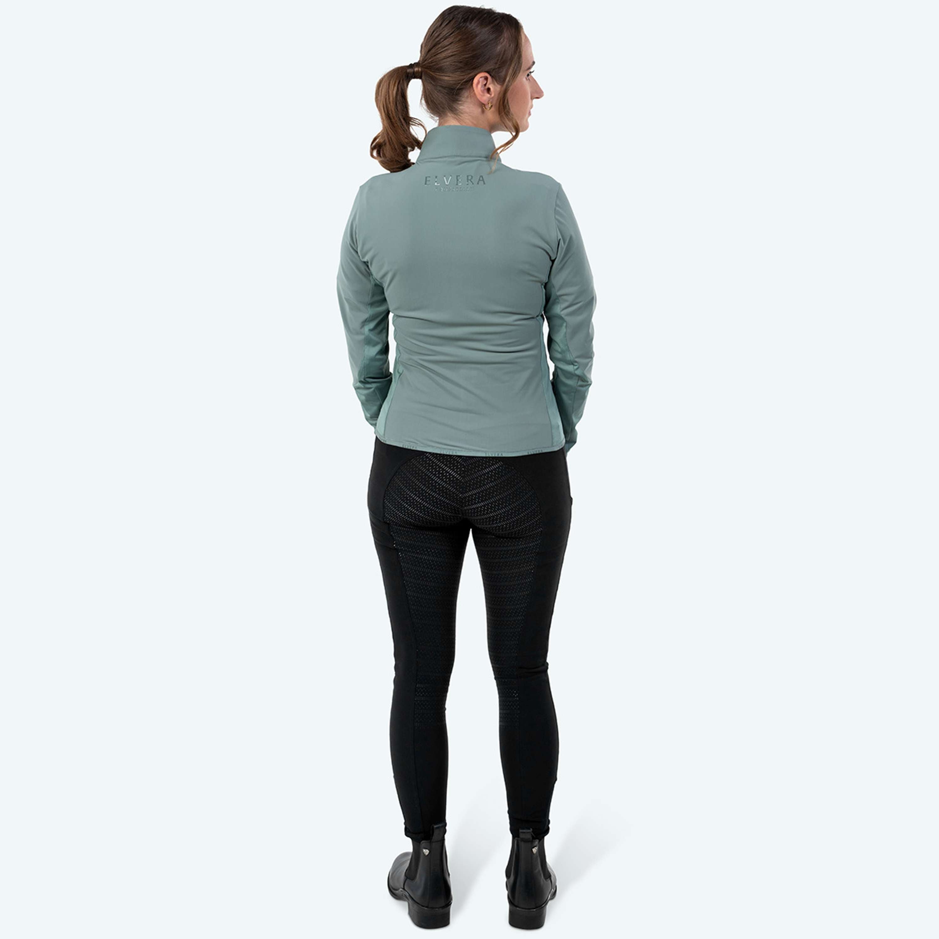 Elvera Equestrian Gilet da Allenamento EEAveline Stormy Green