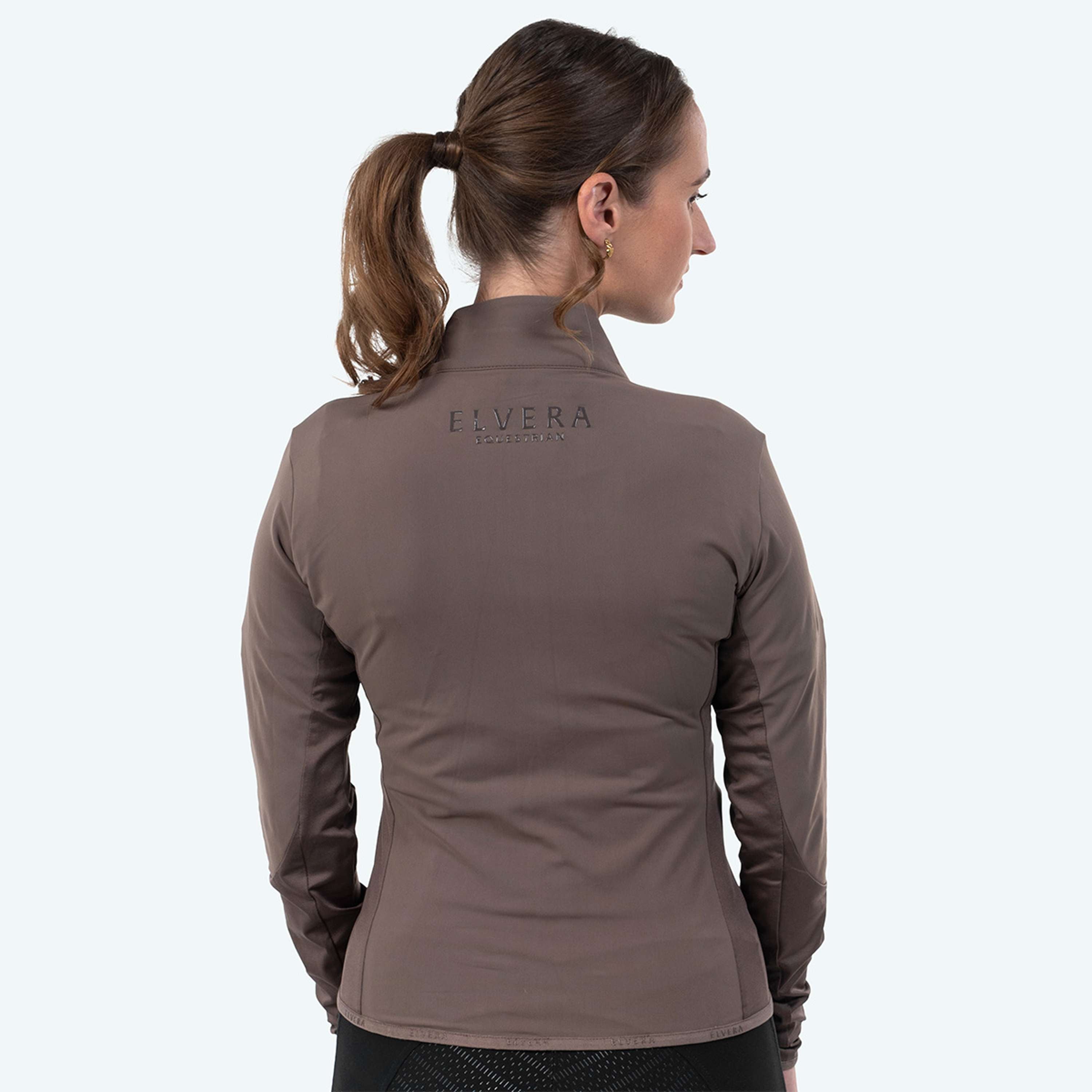 Elvera Equestrian Gilet da Allenamento EEAveline Dark Taupe