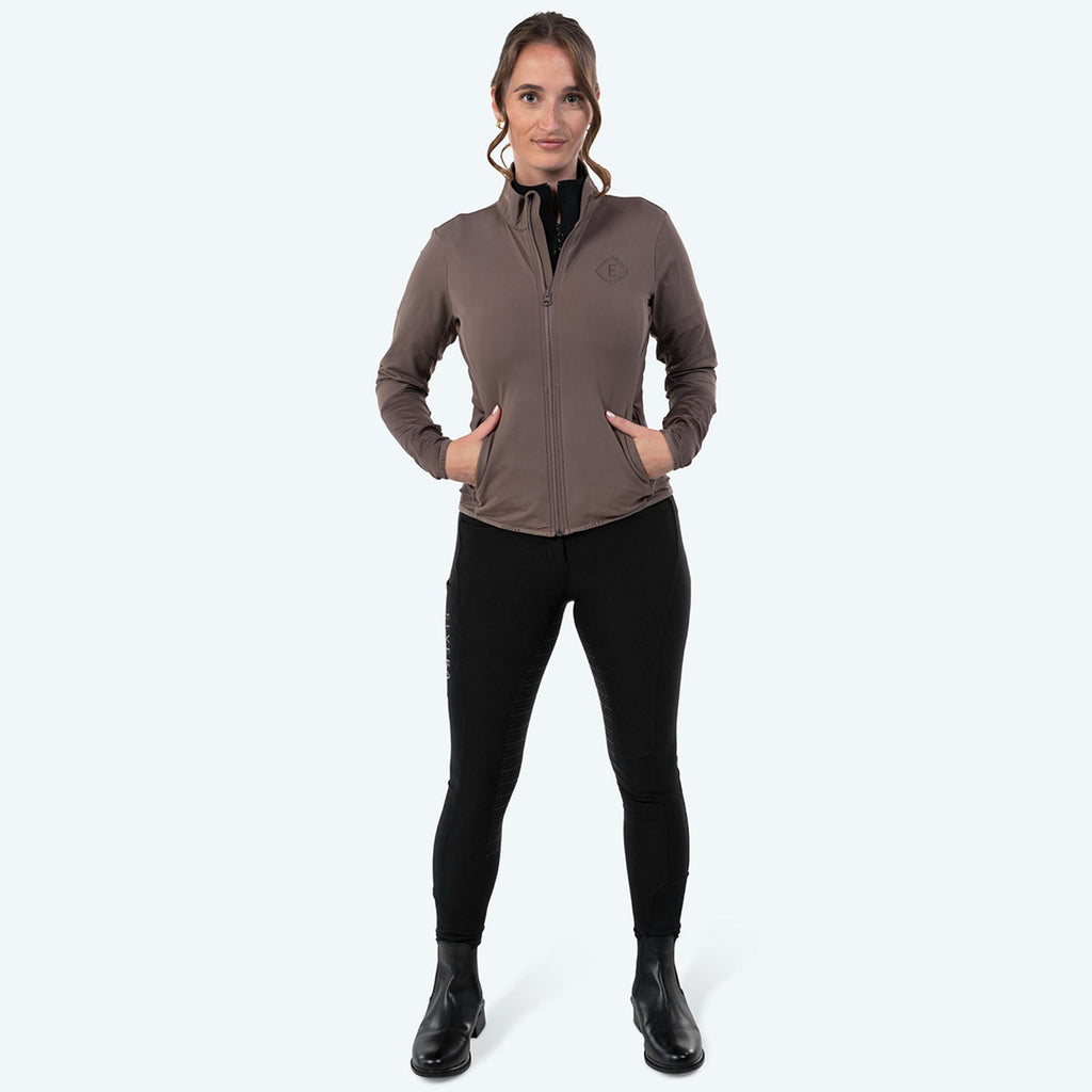 Elvera Equestrian Gilet da Allenamento EEAveline Dark Taupe