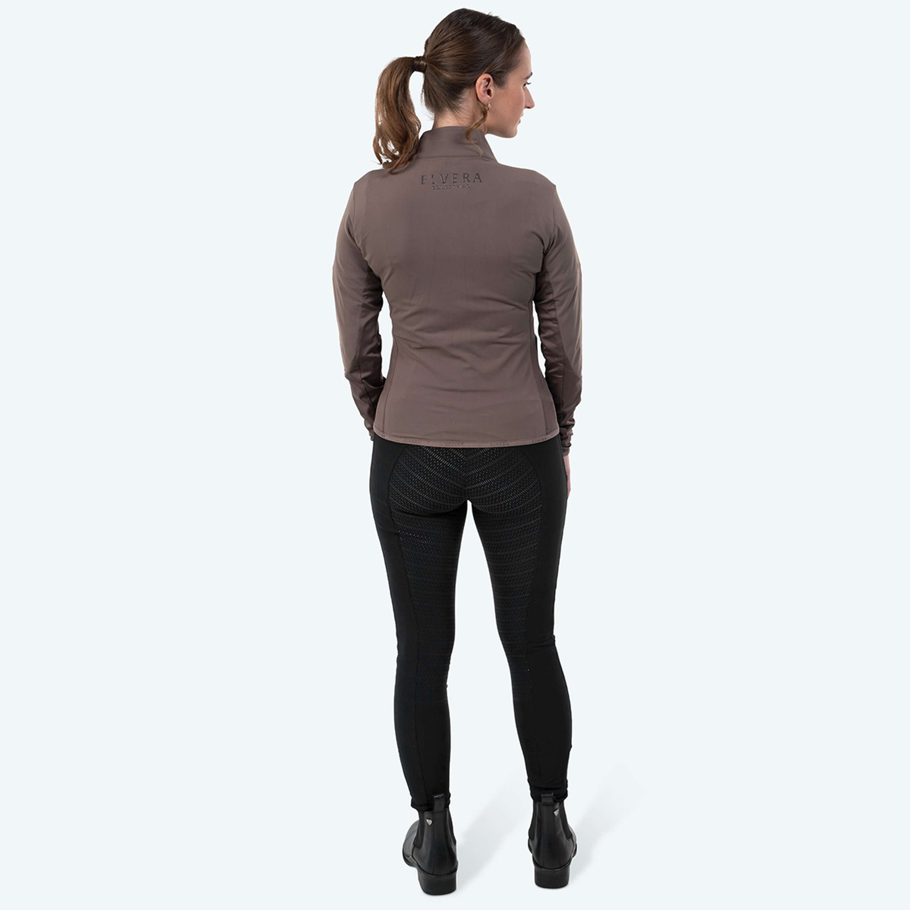 Elvera Equestrian Gilet da Allenamento EEAveline Dark Taupe
