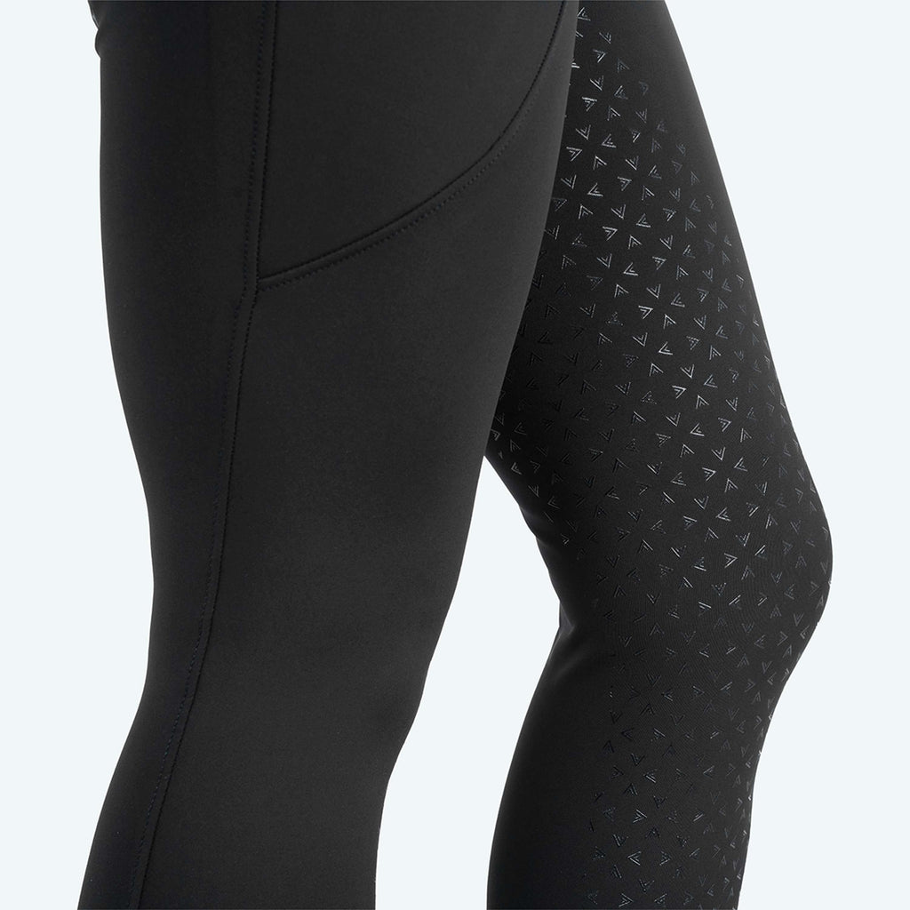 Elvera Equestrian Leggings da Equitazione Motion Solid Black