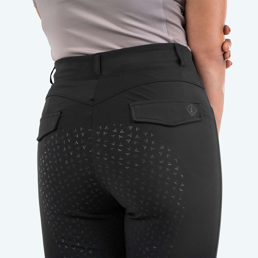 Elvera Equestrian Leggings da Equitazione Motion Solid Black