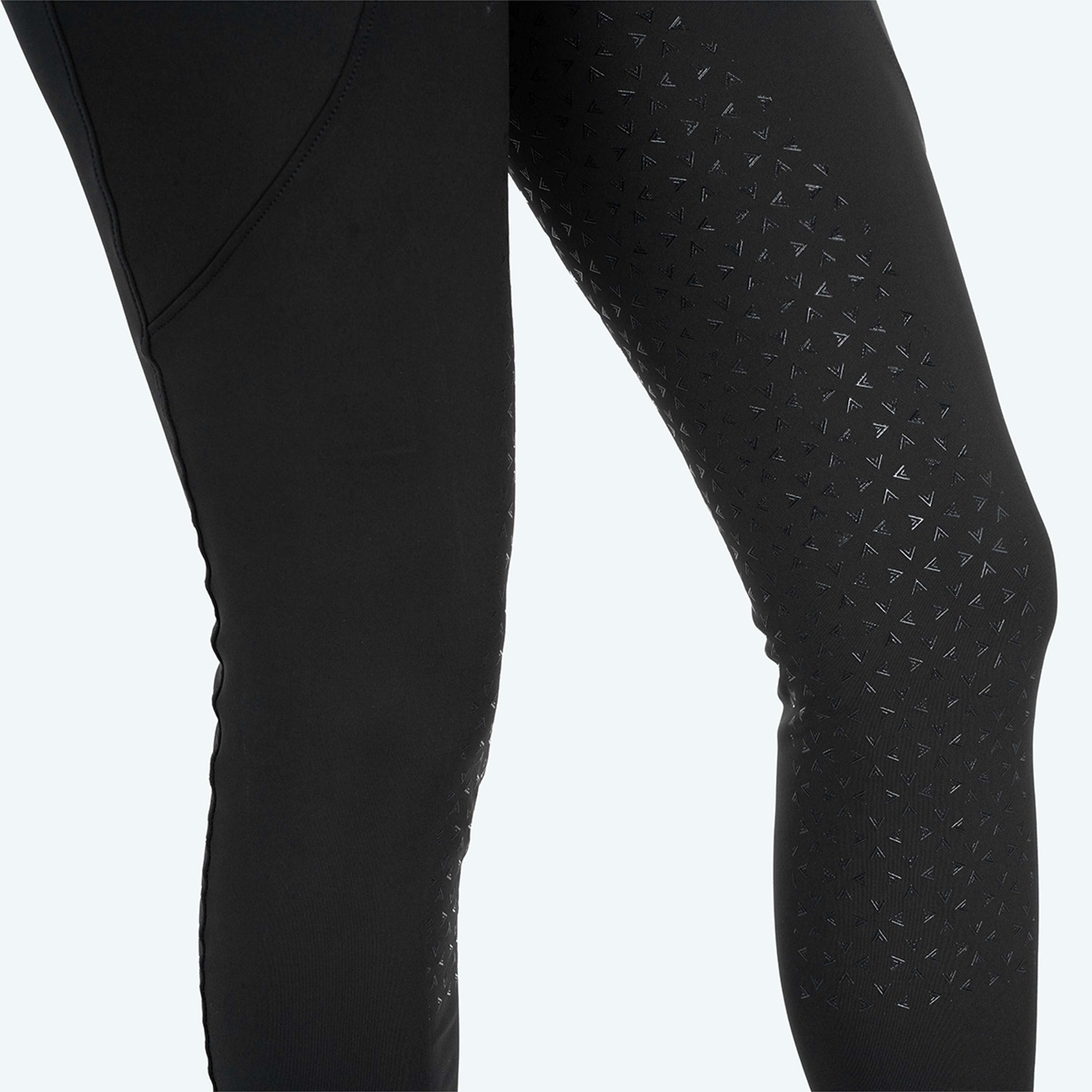 Elvera Equestrian Leggings da Equitazione Motion Bling Solid Black