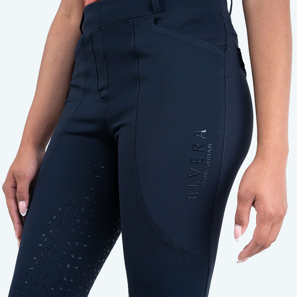 Elvera Equestrian Leggings da Equitazione Motion Bling Sky Captain