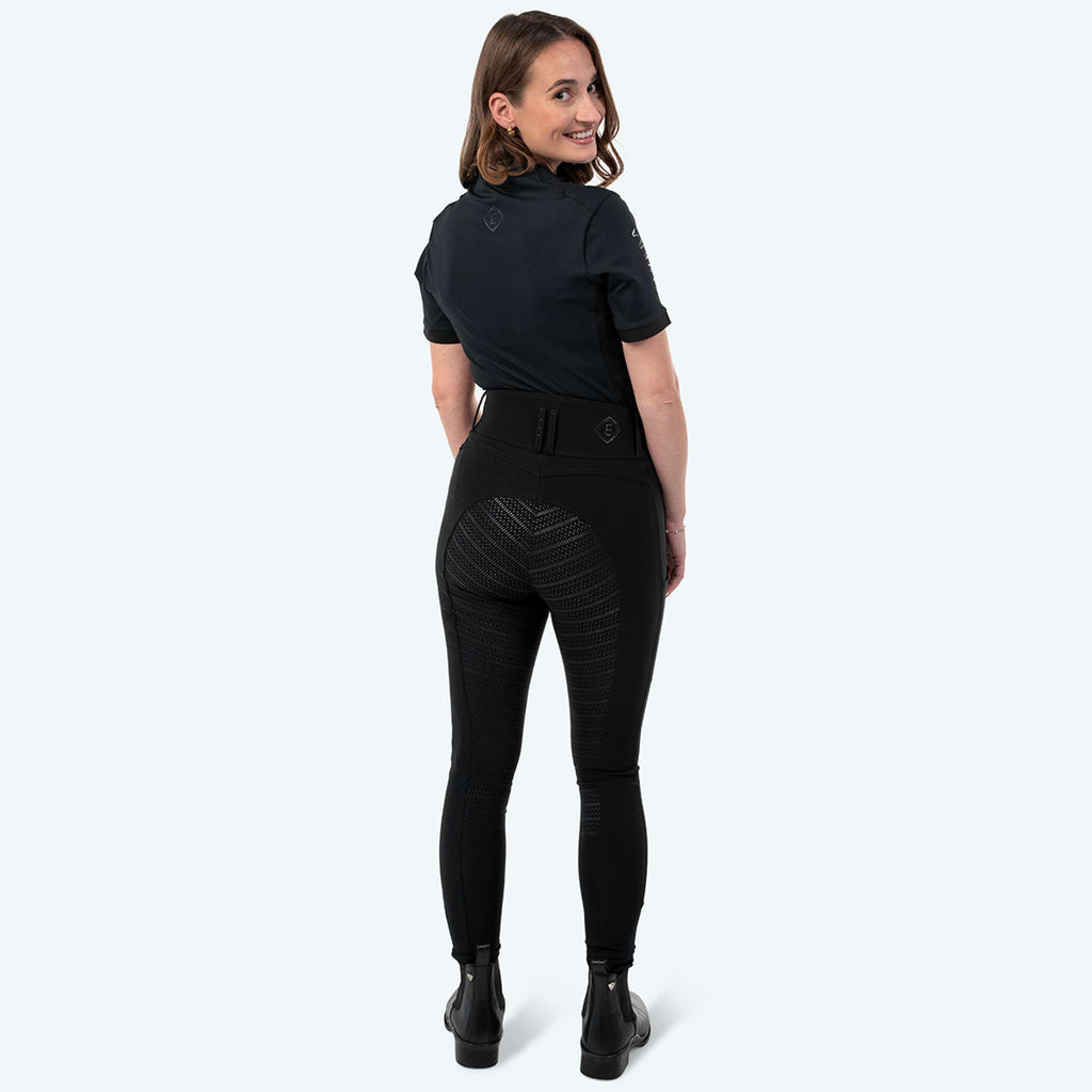 Elvera Equestrian Pantaloni da Equitazione Performance Bling Nero
