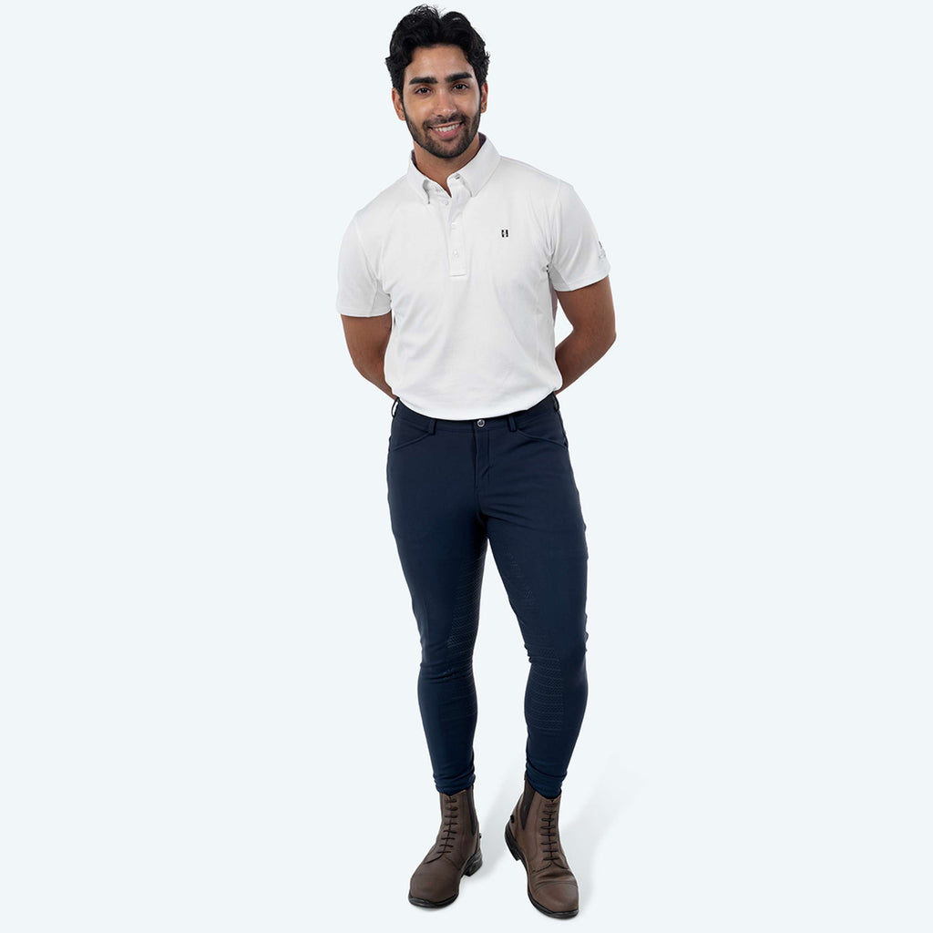 Elvera Equestrian Pantaloni da Equitazione Dual Core Pro Uomini Salute