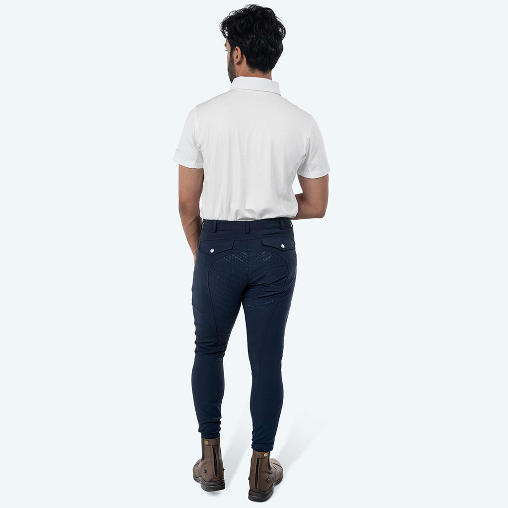 Elvera Equestrian Pantaloni da Equitazione Dual Core Pro Uomini Salute