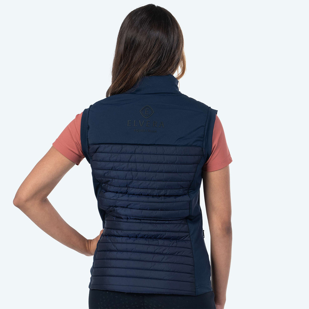 Elvera Equestrian Gilet EEBaroness Metalic Navy