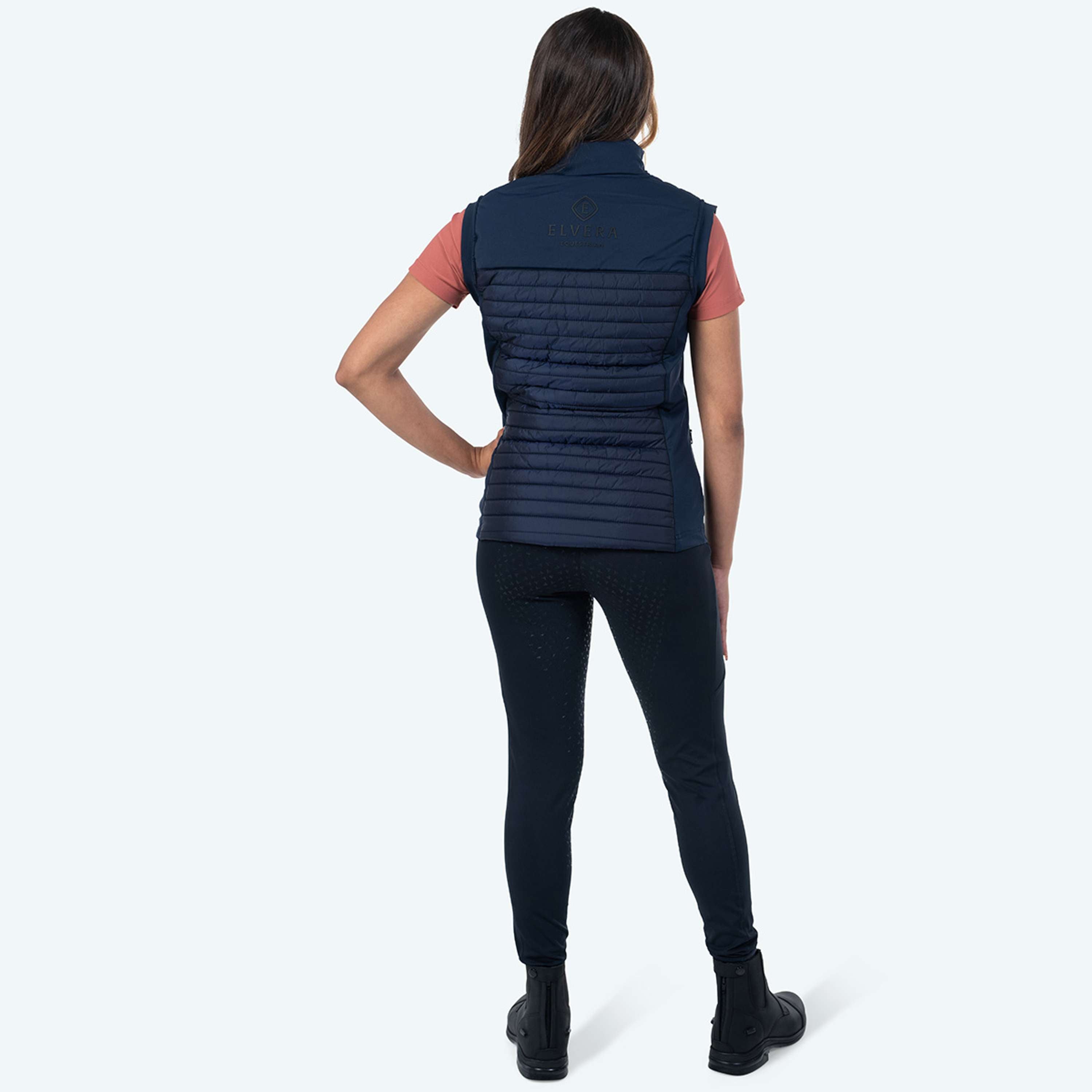 Elvera Equestrian Gilet EEBaroness Metalic Navy