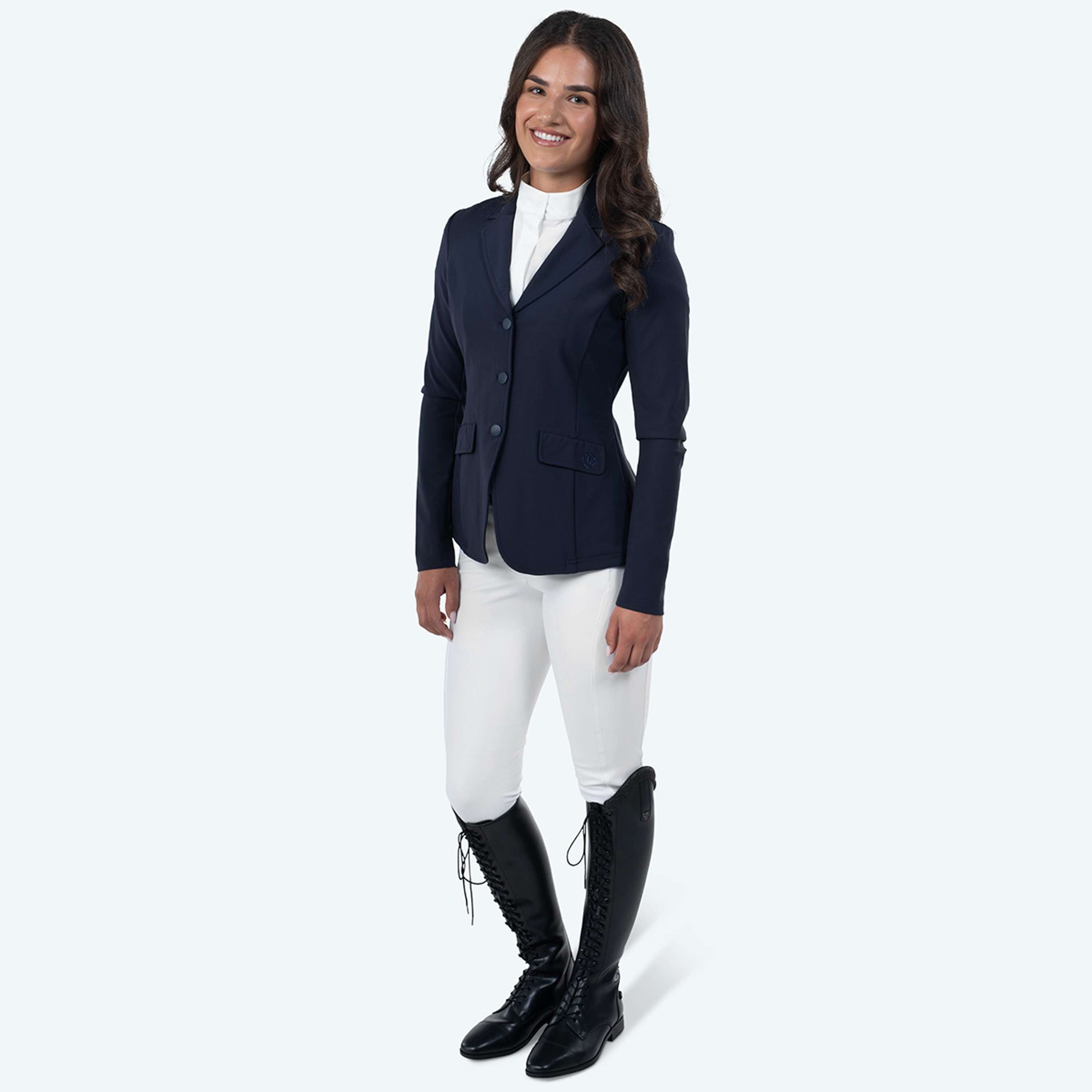 Elvera Equestrian Giacca da Competizione EEChica Bling Navy