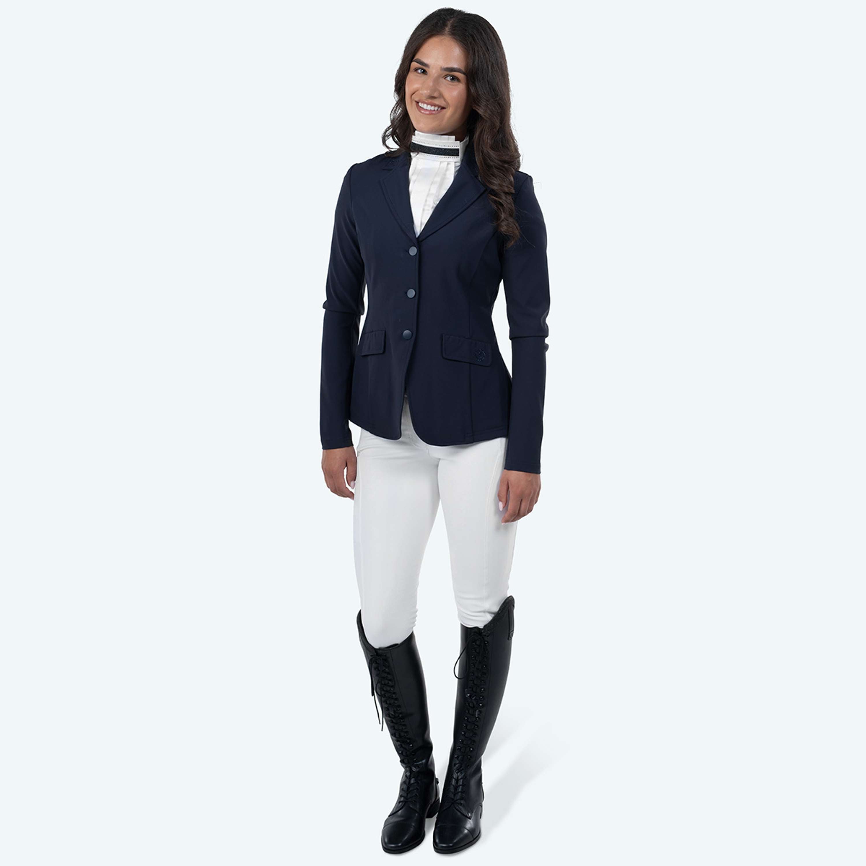 Elvera Equestrian Giacca da Competizione EEChica Bling Navy