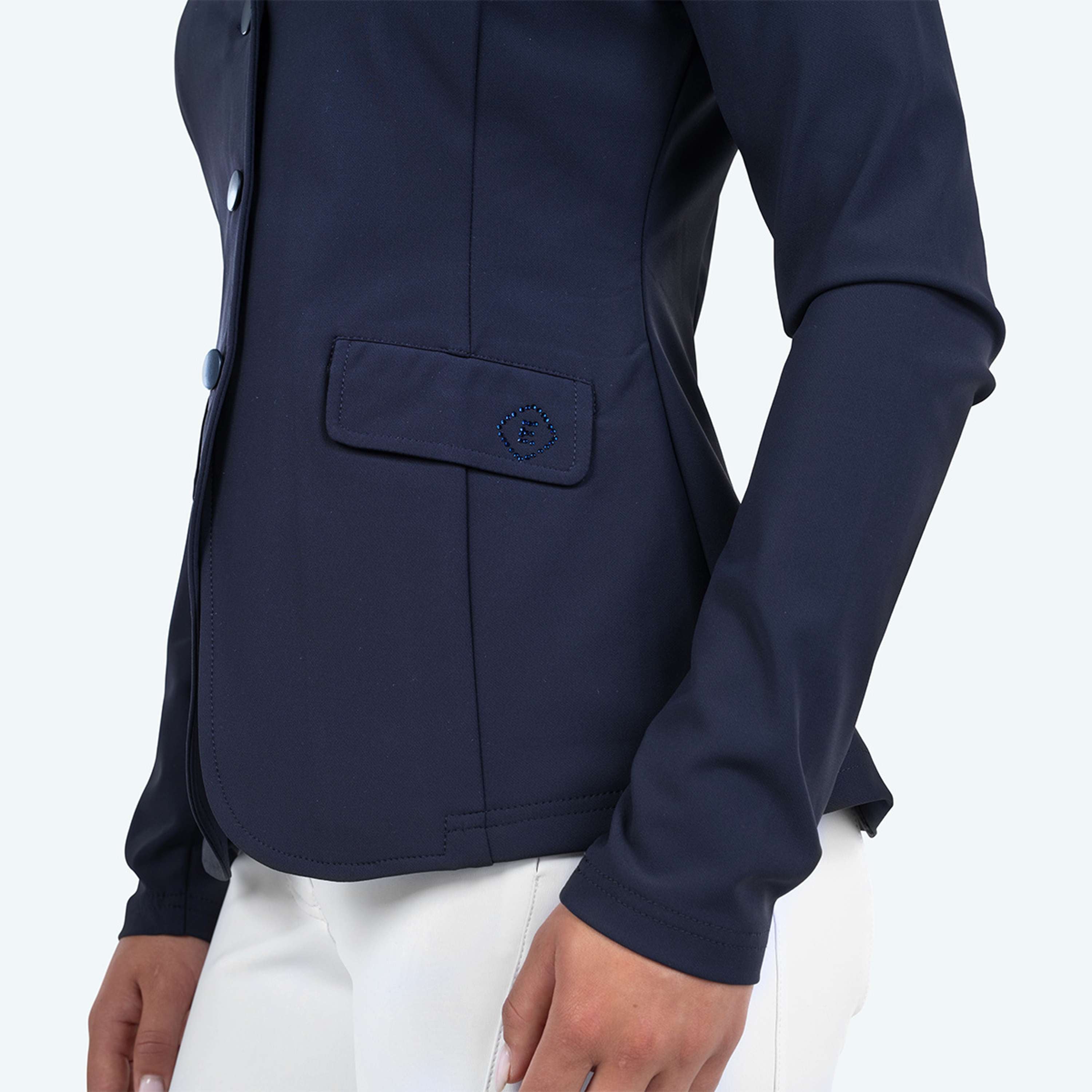 Elvera Equestrian Giacca da Competizione EEChica Bling Navy