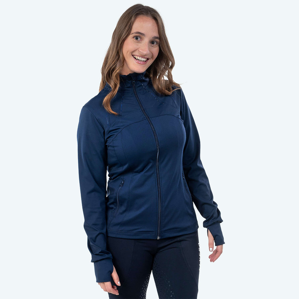 Elvera Equestrian Gilet da Allenamento EEDemi Navy