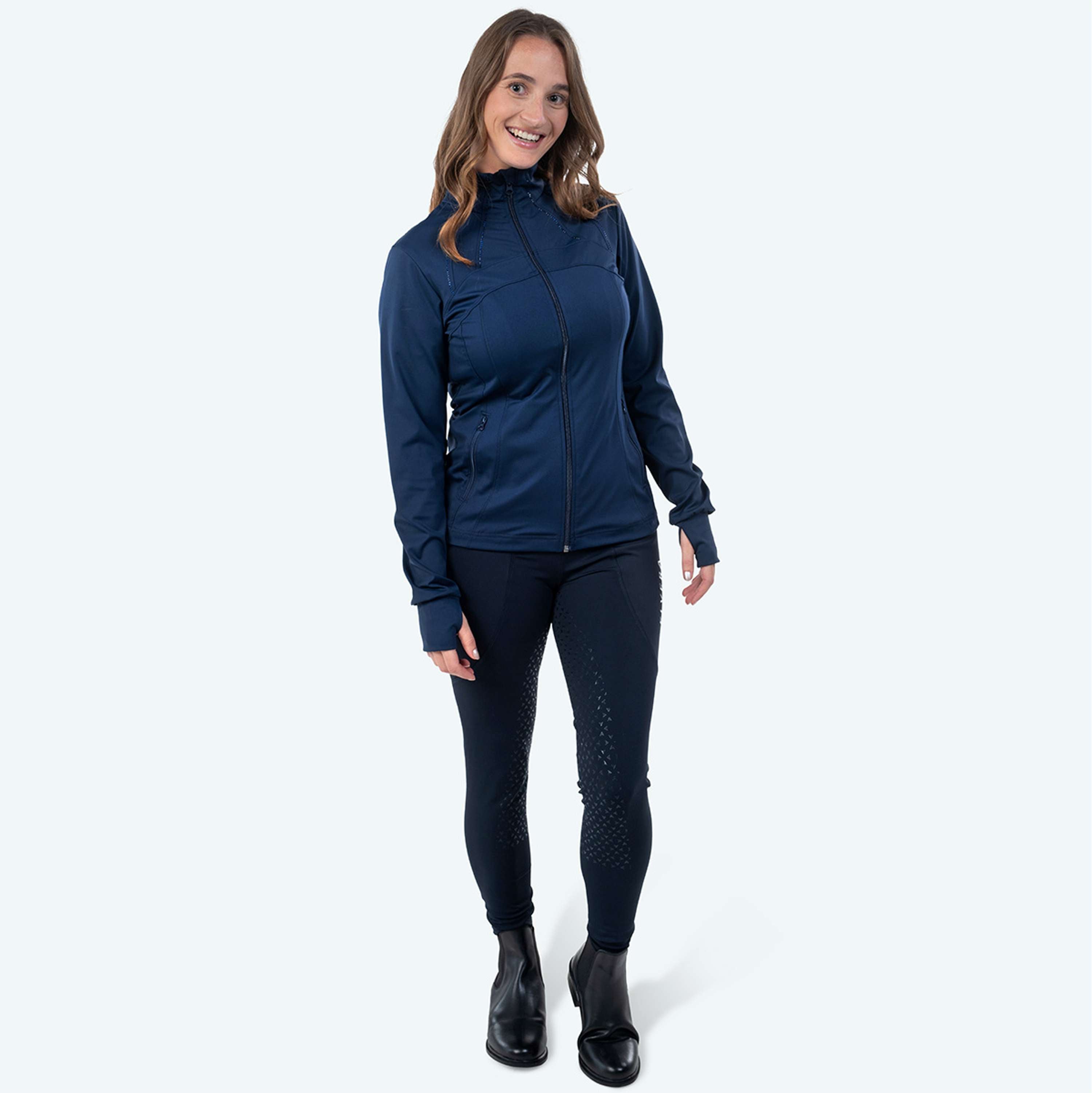 Elvera Equestrian Gilet da Allenamento EEDemi Navy