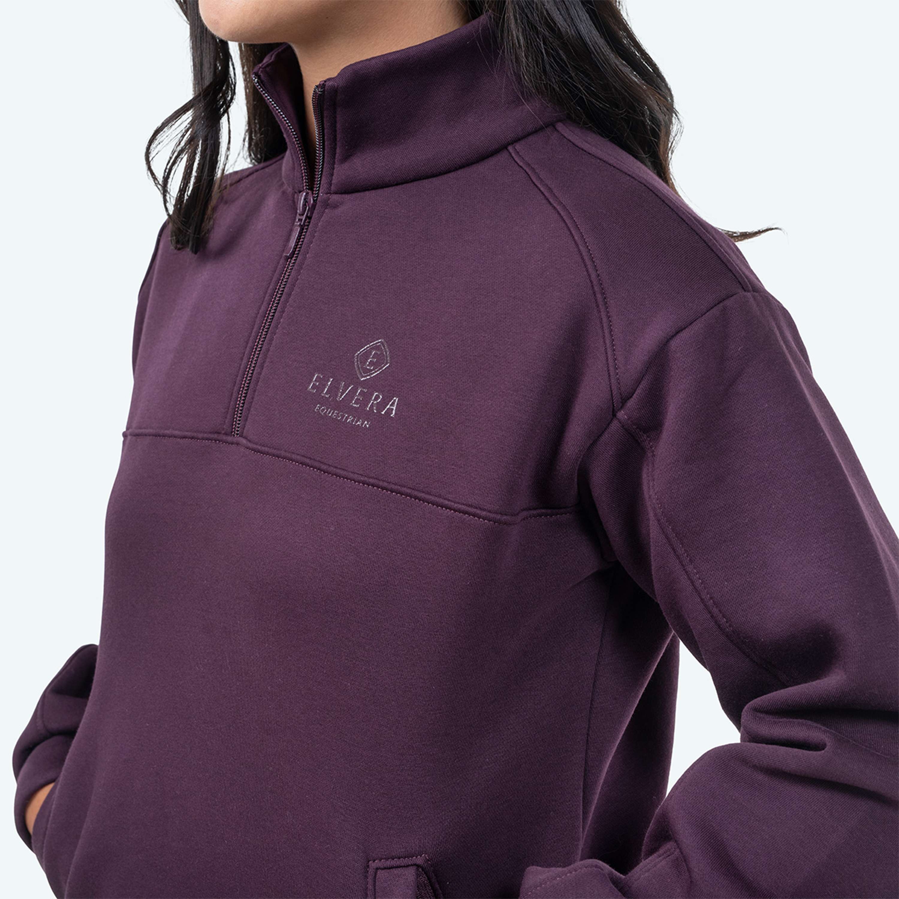 Elvera Equestrian Maglione EEHazardstory Prugna