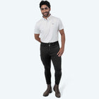 Elvera Equestrian Pantaloni da Equitazione Teddy Winter Pro Uomini Nero