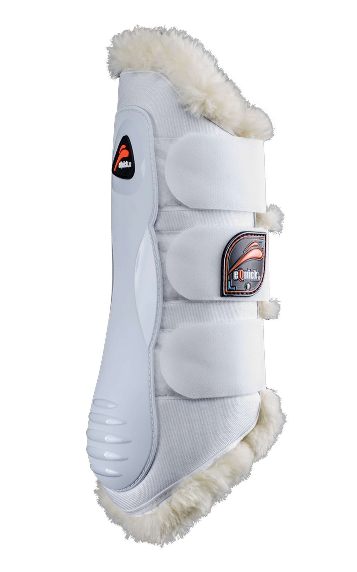 eQuick Stinchiere eKur Luxury Rear Fluffy Bianco