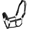 Equestrian Stockholm Cavezza Glimmer Anatomic Leather Nero