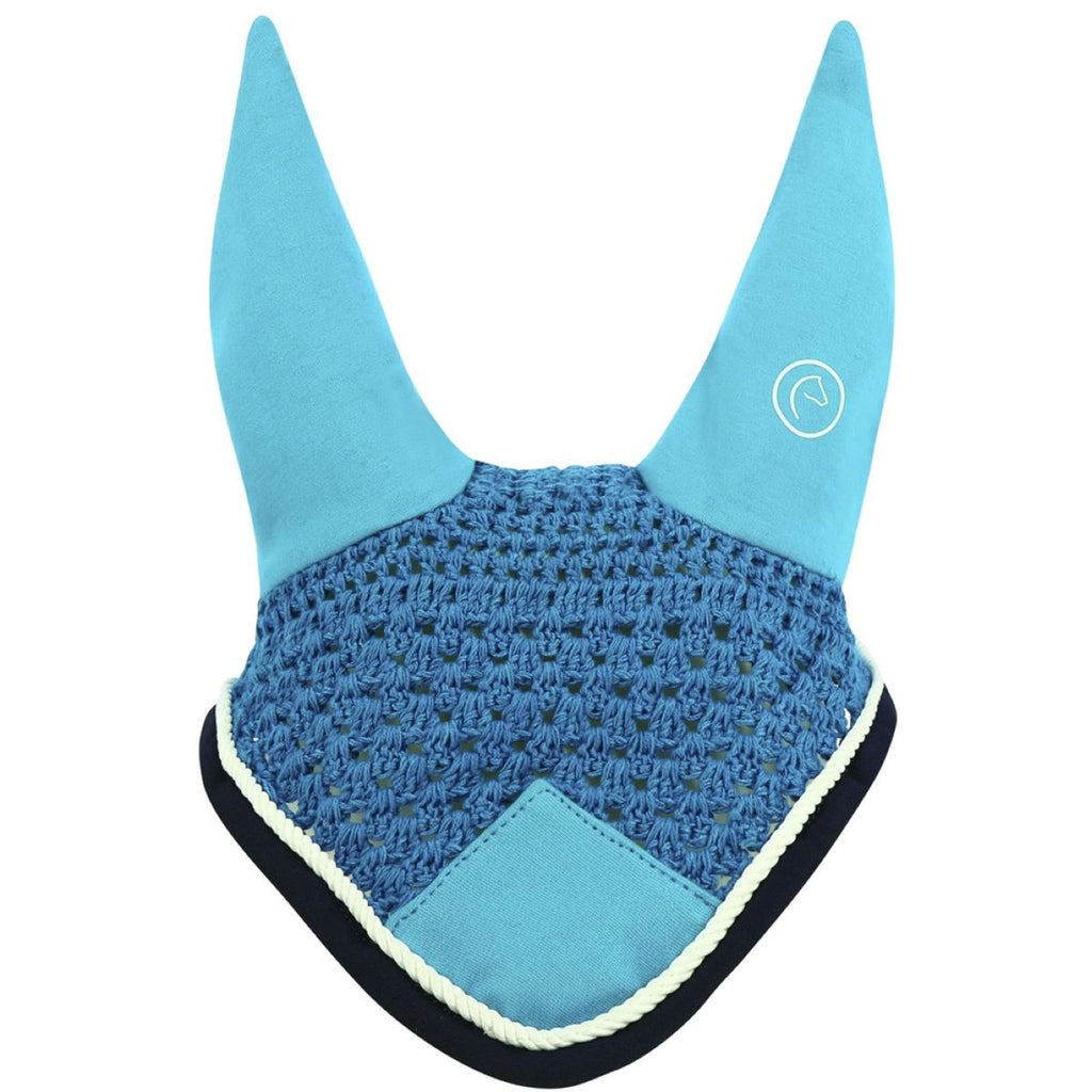 EQUITHÈME Cuffietta Polyfun Turchese/blu navy