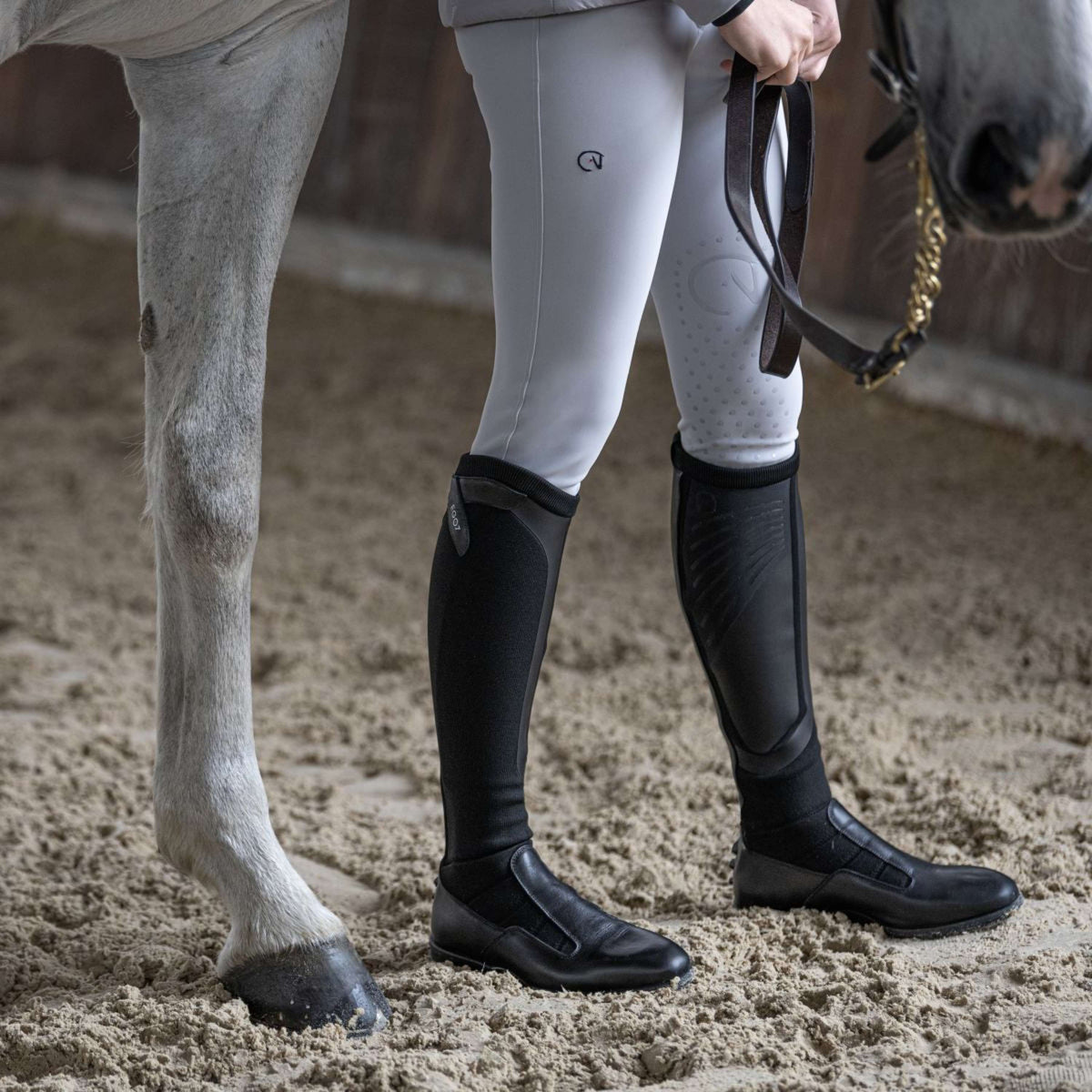 Ego7 Stivali da Equitazione Contact Boot Nero