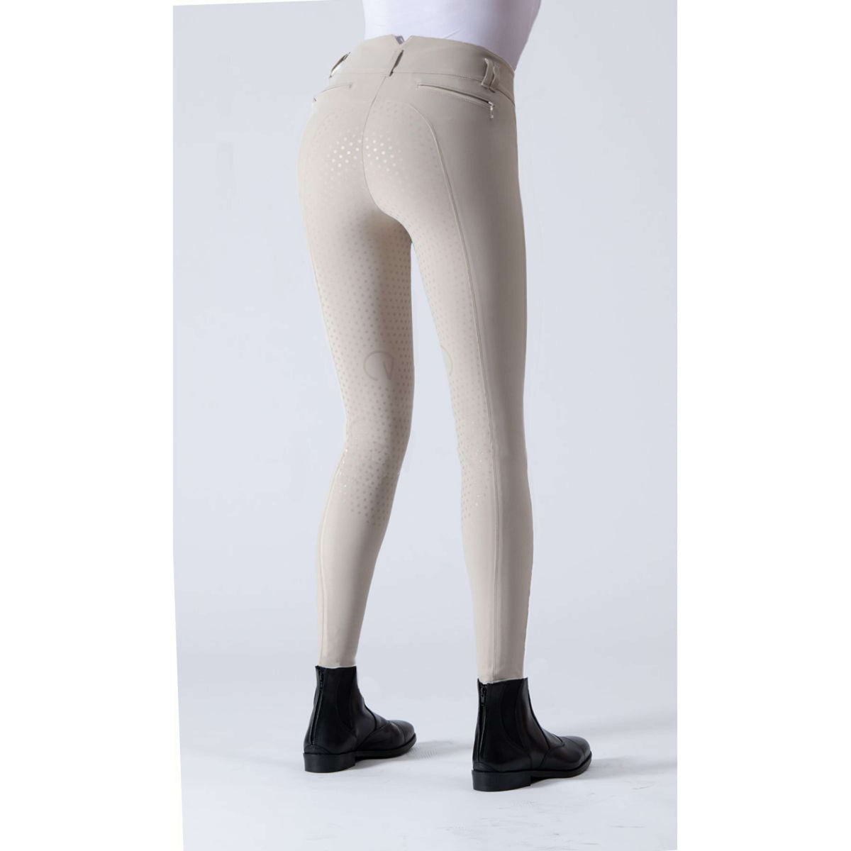 Ego7 Pantaloni da Equitazione Dressage CA Beige