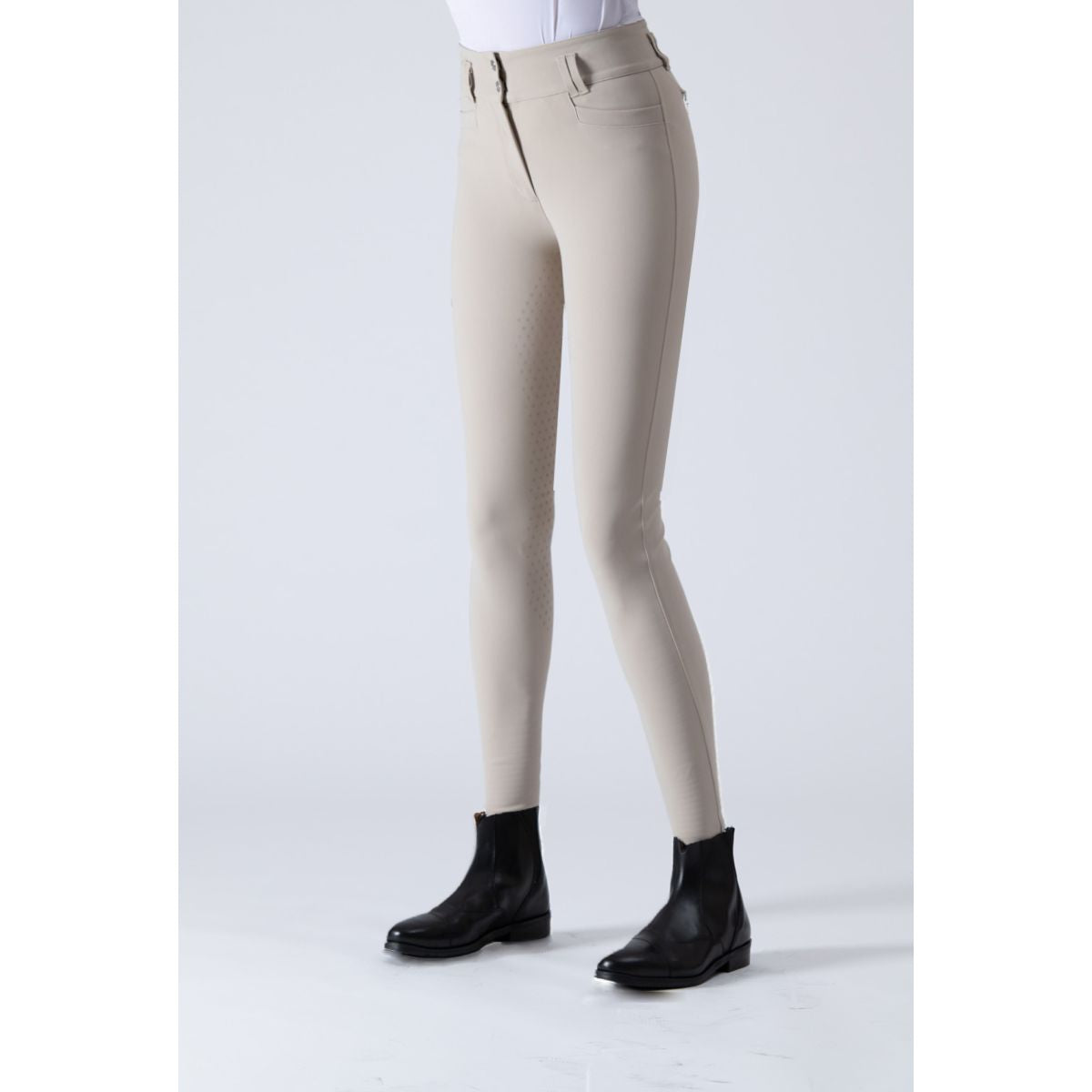 Ego7 Pantaloni da Equitazione Dressage CA Beige