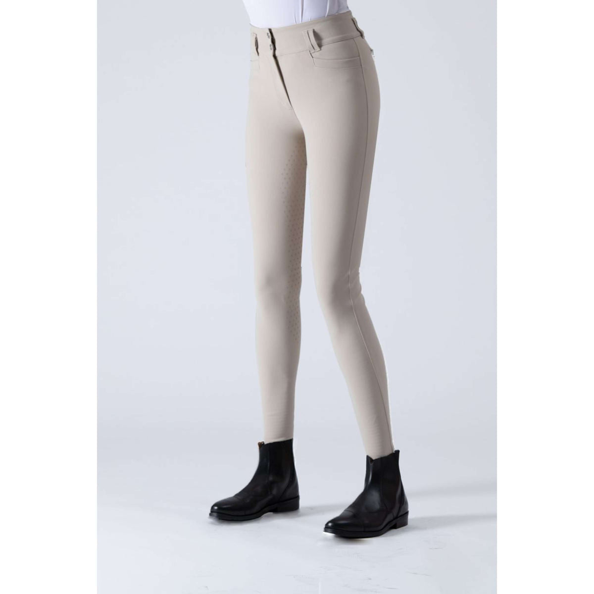 Ego7 Pantaloni da Equitazione Dressage CA Beige