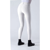 Ego7 Pantaloni da Equitazione Dressage CA Bianco