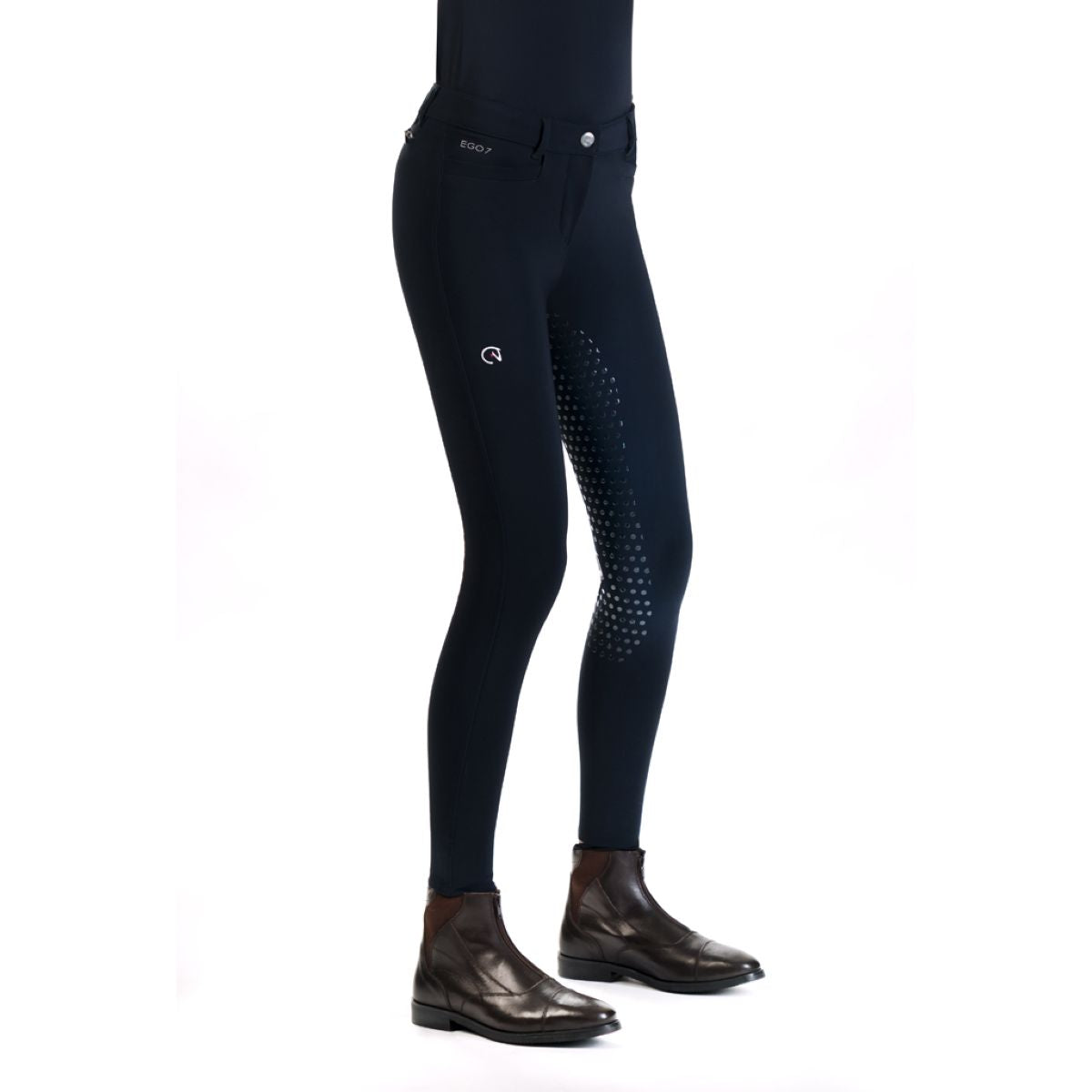 Ego7 Pantaloni da Equitazione Dressage FG Marina