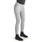 Ego7 Pantaloni da Equitazione Dressage FG Grigio ghiaccio
