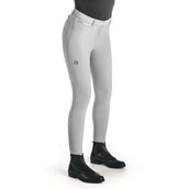 Ego7 Pantaloni da Equitazione Dressage FG Grigio ghiaccio