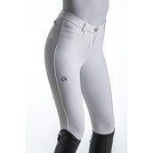 Ego7 Pantaloni da Equitazione Dressage FG Bianco