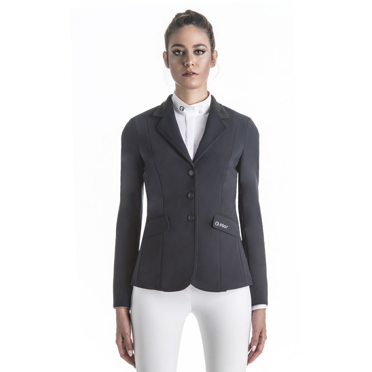 Ego7 Giacca da competizione Elegance CL Blu marino/nero