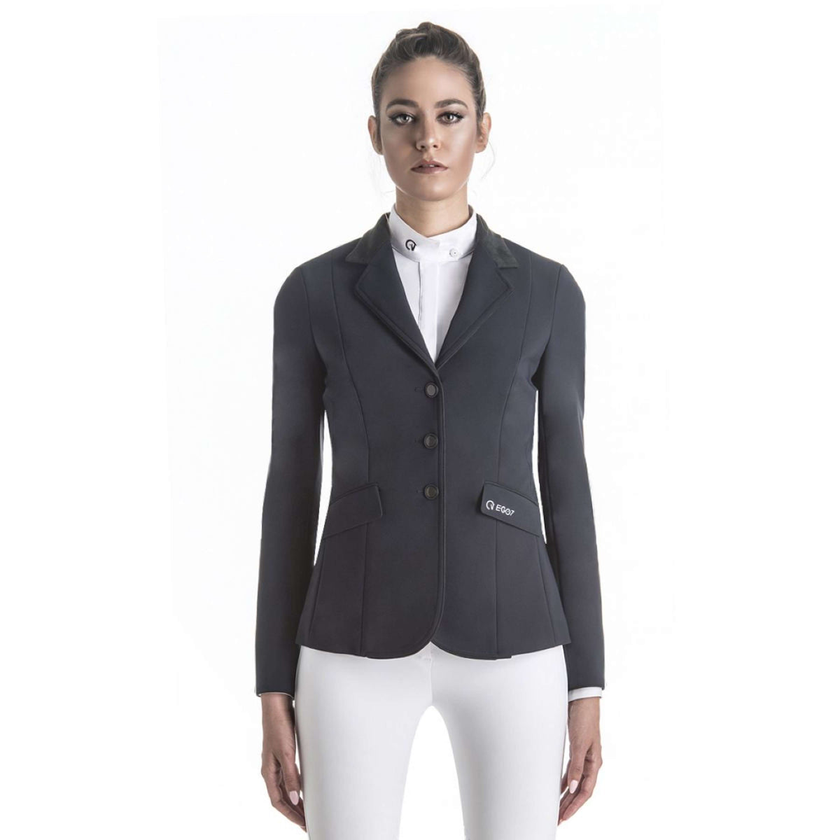 Ego7 Giacca da competizione Elegance CL Blu marino/nero