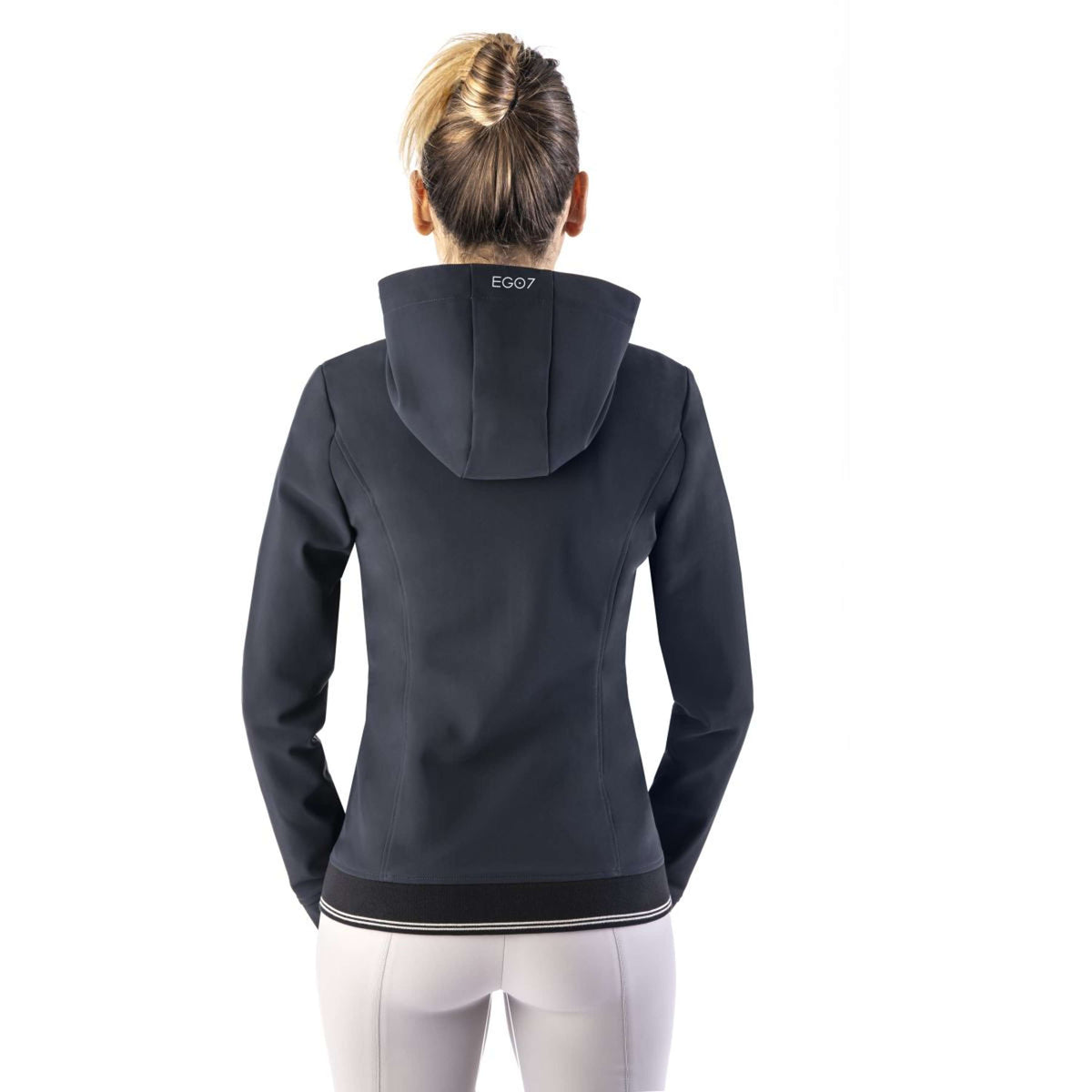 Ego7 Felpa con cappuccio e zip Marina