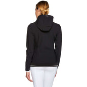 Ego7 Felpa con cappuccio e zip Nero