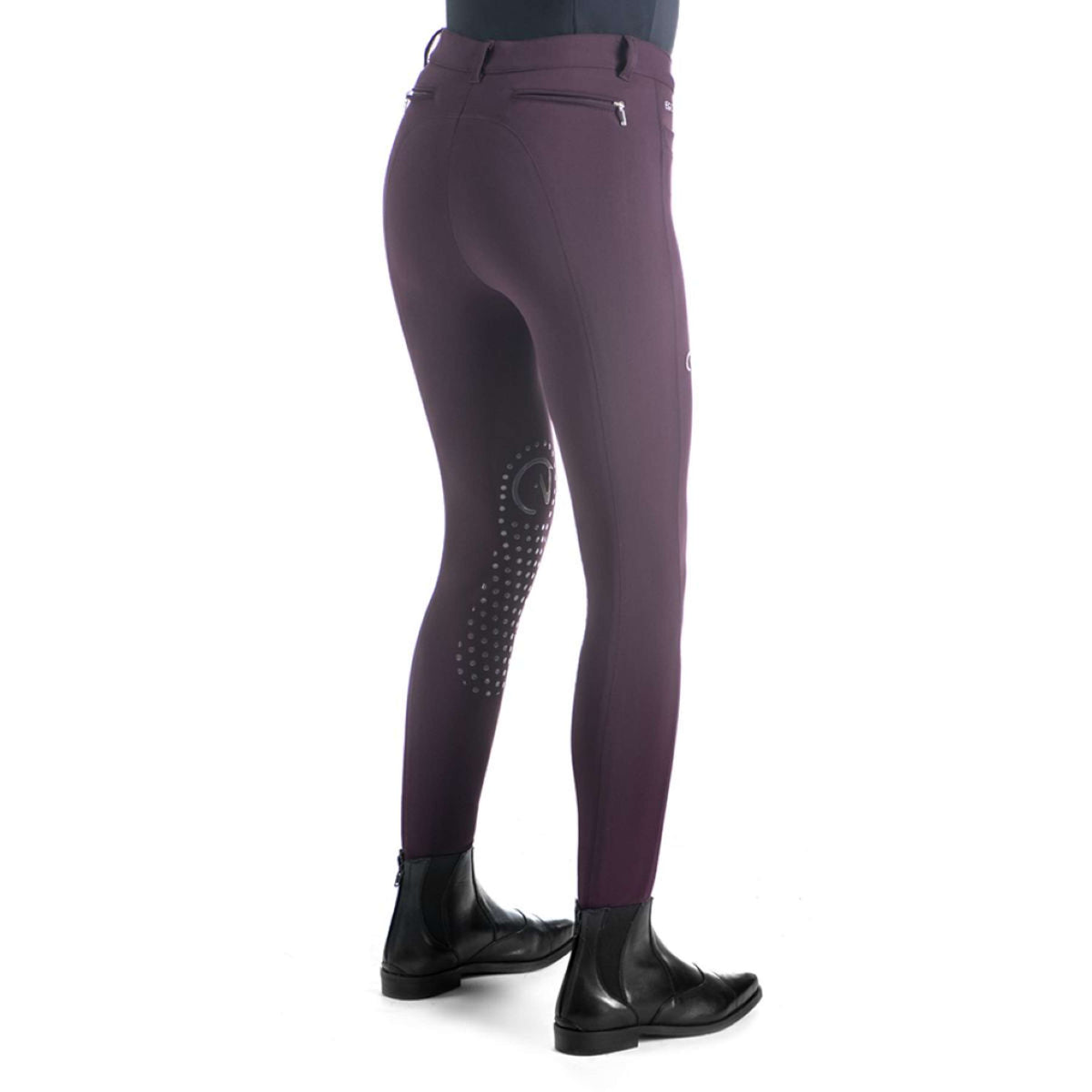 Ego7 Pantaloni da Equitazione Jumping EJ Bordeaux