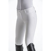 Ego7 Pantaloni da Equitazione Jumping EJ Bianco