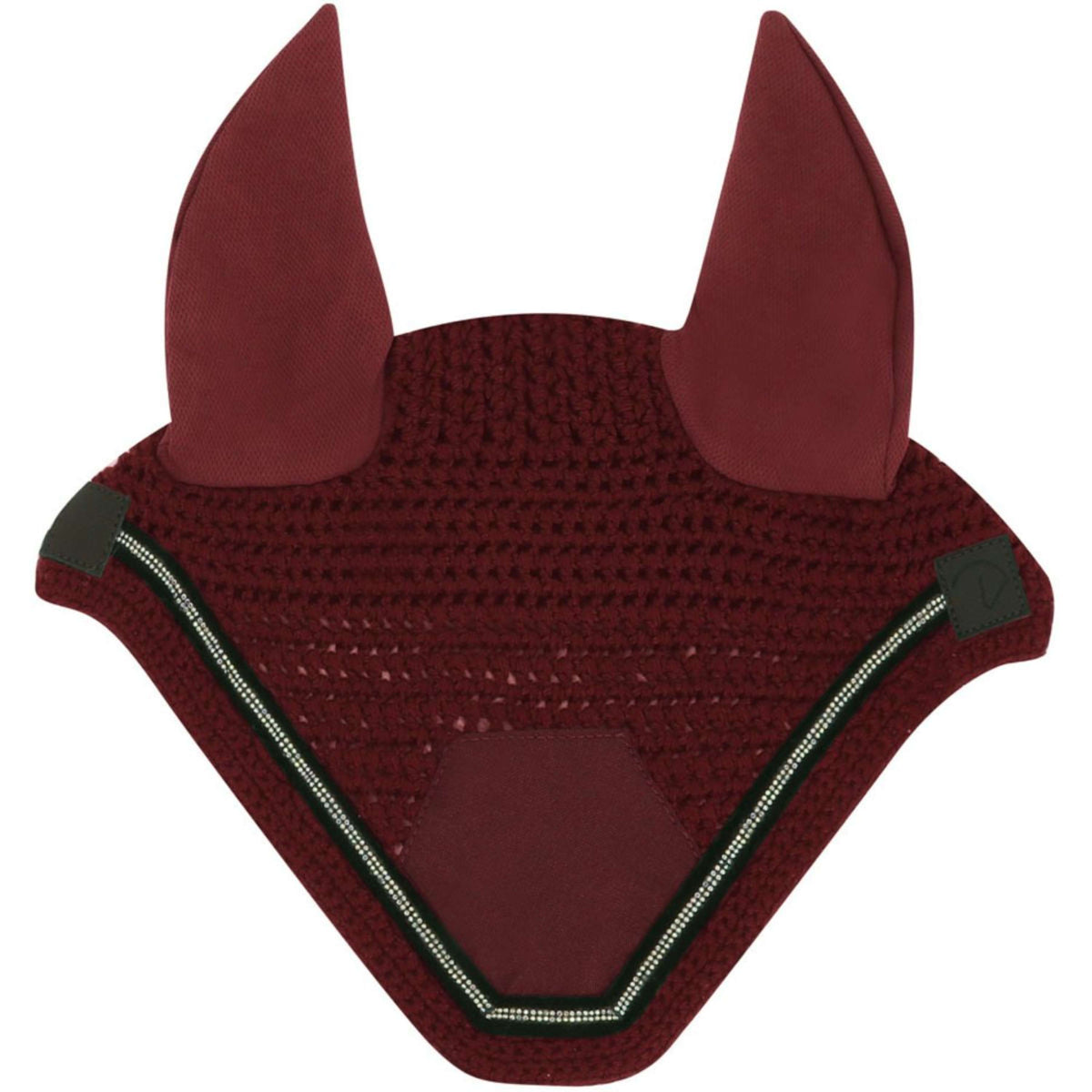 EQUITHÈME Cuffietta Domino Borgogna
