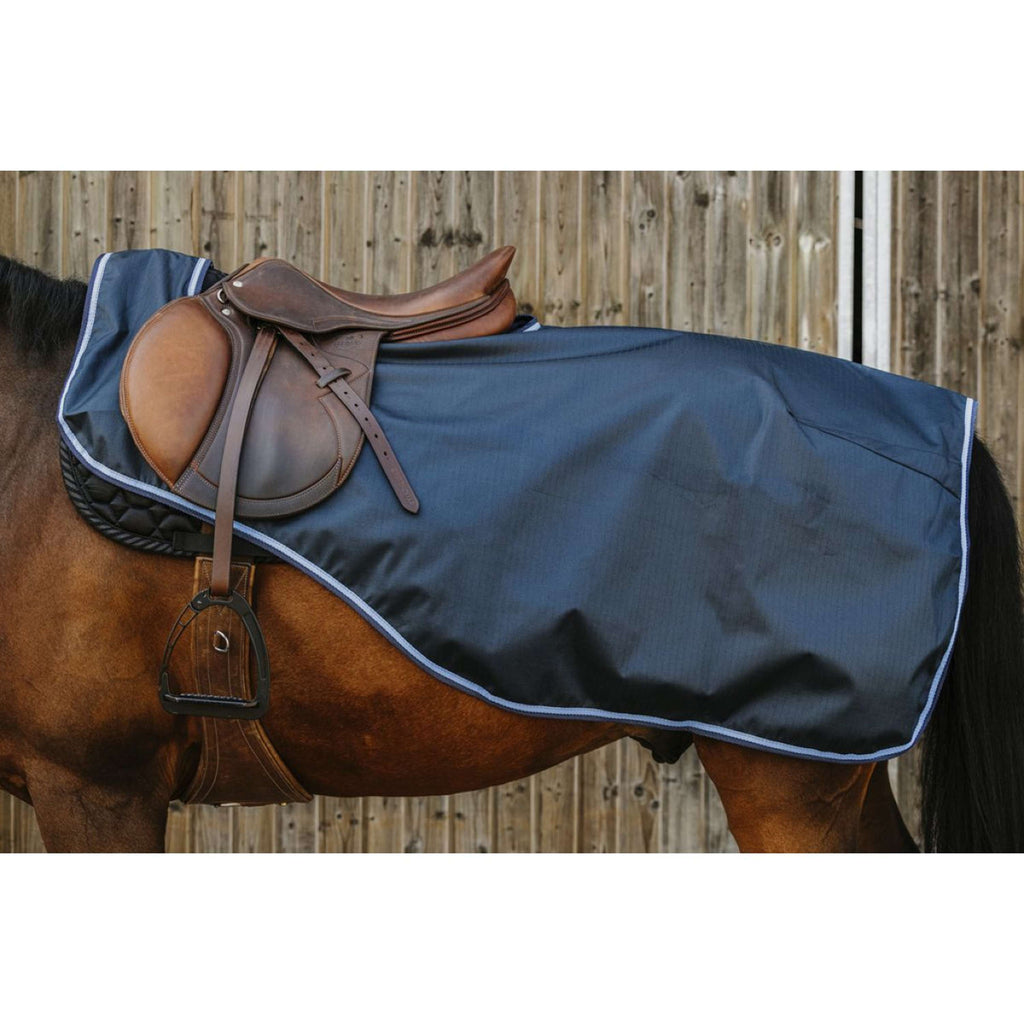 Riding World Coperta da esercizio ECO 600D Navy