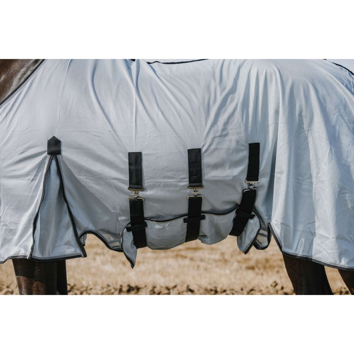 Riding World Coperta Antimosche Belly Mesh Grigio