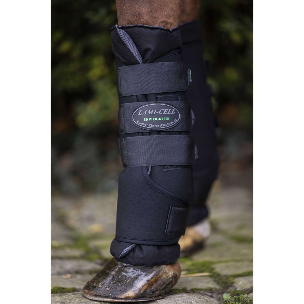 Lami-Cell Protettori da stalla Bamboo Nero