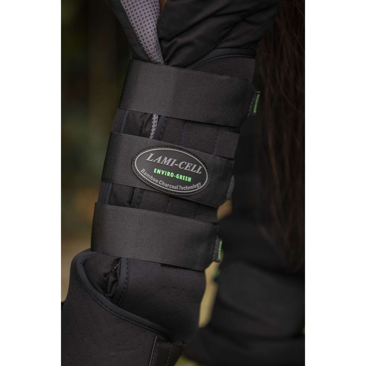 Lami-Cell Protettori da stalla Bamboo Nero