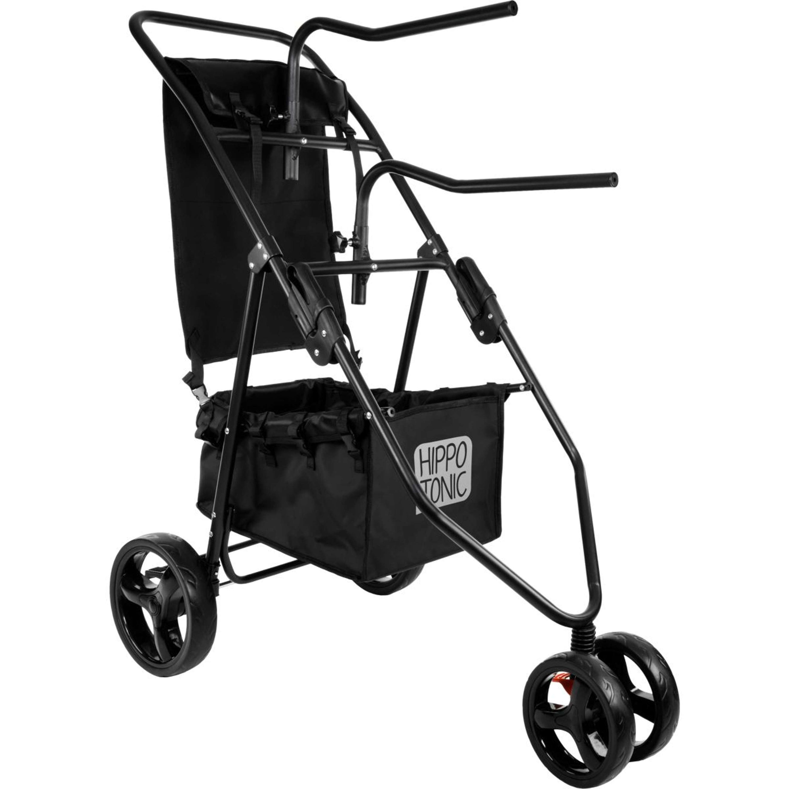 Hippotonic Carrello Porta-Sella Foldable Nero Hippotonic Carrello Porta-Sella Foldable Nero